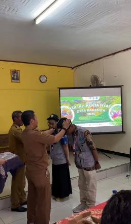 PENUH KEHANGATAN, PEMDES BADAMITA SAMBUT KEDATANGAN MAHASISWA KKN UNSOED TAHUN 2025